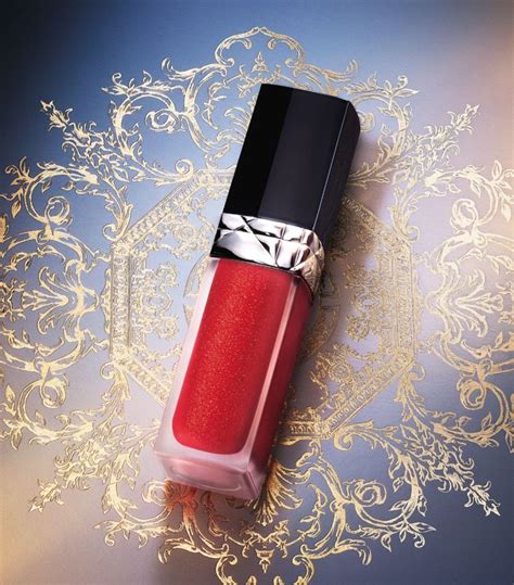 dior gloss tiara|Limited Edition Rouge Dior Forever Sequin Glittery Liquid Lipstick.